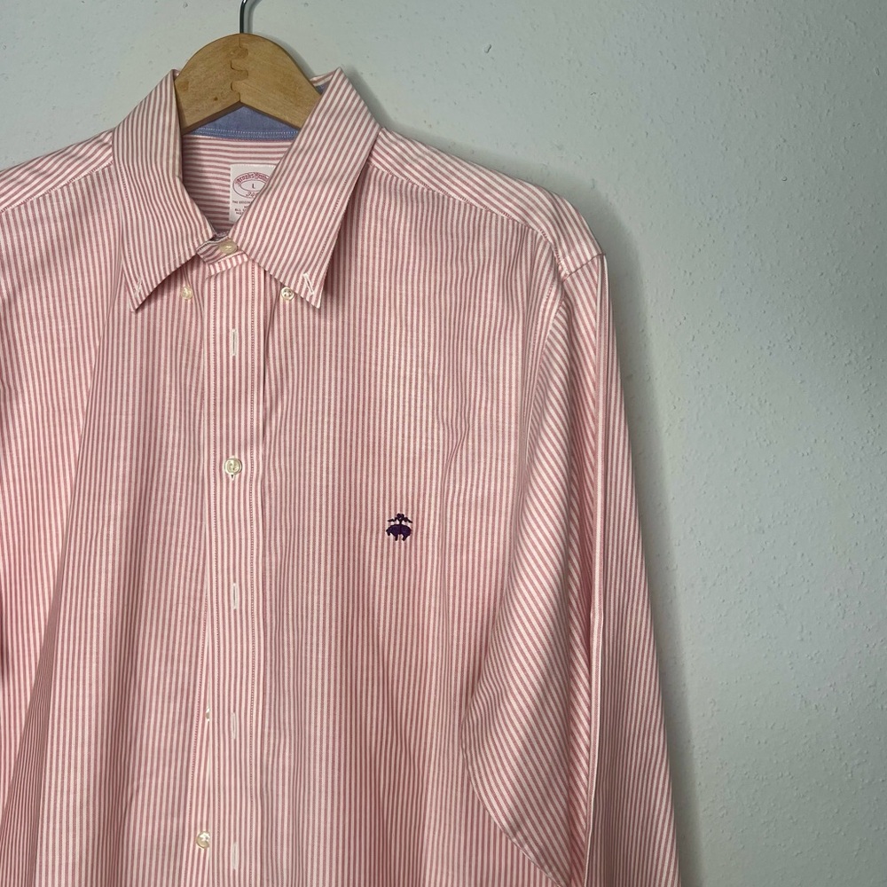 Brooks Brothers Pink Dress Shirt Classic Button-Down